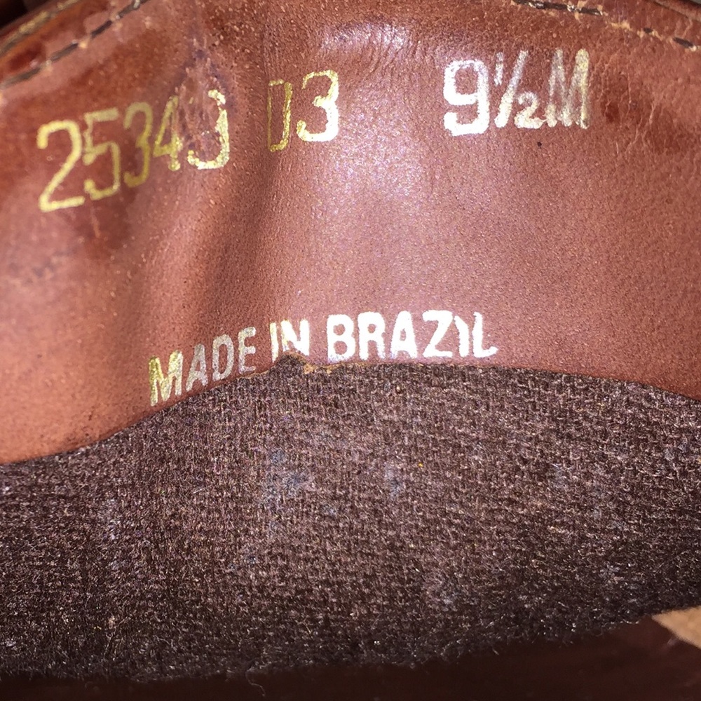 STACY ADAMS BROWN LOAFERS W/TASSELS - Picture 8 of 8
